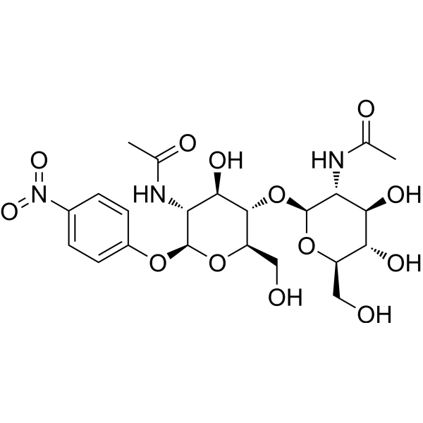 4-Nitrophenyl N,N′-diacetyl-β-D-chitobioside 7284-16-4